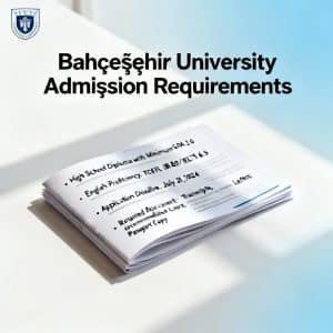 Bahçeşehir University admission requirements in English