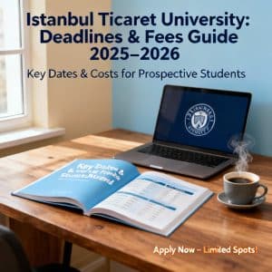 Istanbul Ticaret University application deadlines fees breakdown