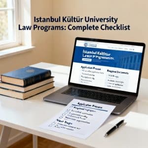 Istanbul Kültür University law programs complete checklist