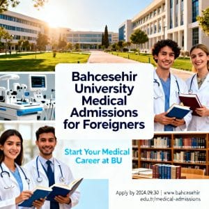Bahçeşehir University medical faculty admission for foreigners