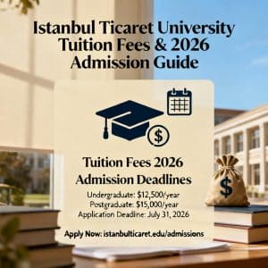 Istanbul Ticaret University tuition fees 2026 requirements explained