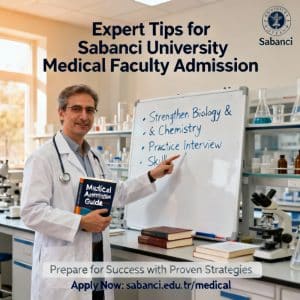 Sabancı University medical faculty admission expert tips