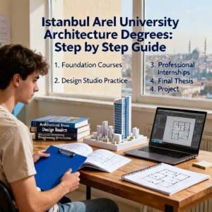 Istanbul Arel University architecture degrees step by step