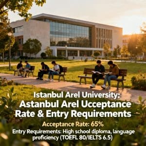 Istanbul Arel University acceptance rate requirements explained