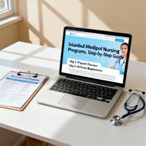 İstanbul Medipol University nursing programs step by step