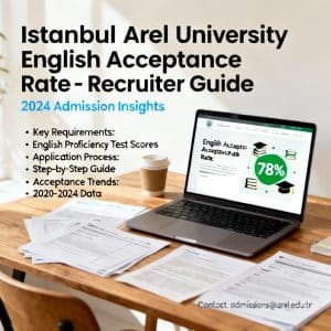 Istanbul Arel University acceptance rate in English