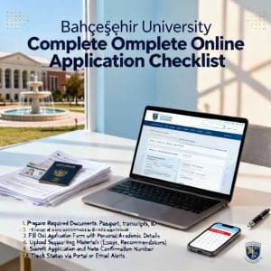 Bahçeşehir University how to apply online complete checklist