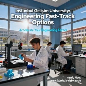 Istanbul Gelişim University engineering programs fast-track options