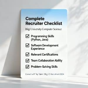 Istanbul Bilgi University computer science in English complete checklist