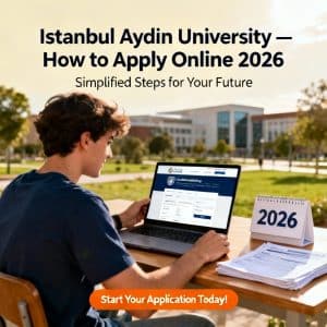Istanbul Aydın University how to apply online 2026 guide
