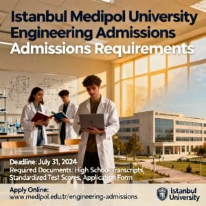 İstanbul Medipol University engineering programs requirements explained
