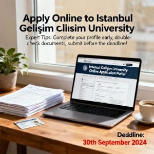 Istanbul Gelişim University how to apply online expert tips