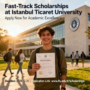 Istanbul Ticaret University scholarships for international students fast-track options