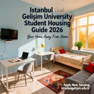 Istanbul Gelişim University student housing 2026 guide