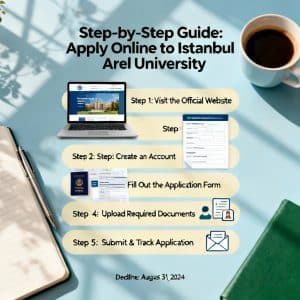 Istanbul Arel University how to apply online step by step