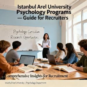Istanbul Arel University psychology programs for foreigners