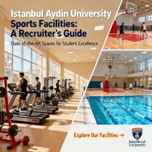Istanbul Aydın University sports facilities step by step