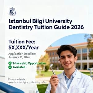 Istanbul Bilgi University dentistry tuition 2026 guide