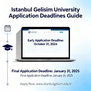 Istanbul Gelişim University application deadlines step by step