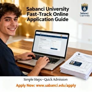 Sabancı University how to apply online fast-track options