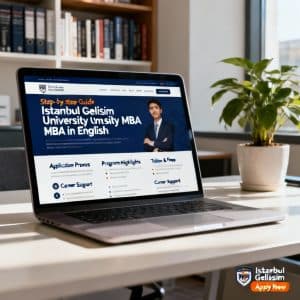 Istanbul Gelişim University MBA in English step by step