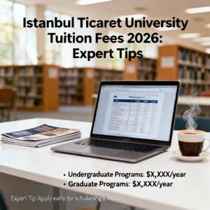 Istanbul Ticaret University tuition fees 2026 expert tips
