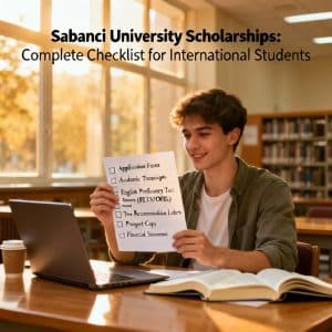 Sabancı University scholarships for international students complete checklist
