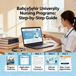 Bahçeşehir University nursing programs step by step