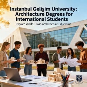 Istanbul Gelişim University architecture degrees for foreigners