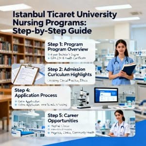 Istanbul Ticaret University nursing programs step by step
