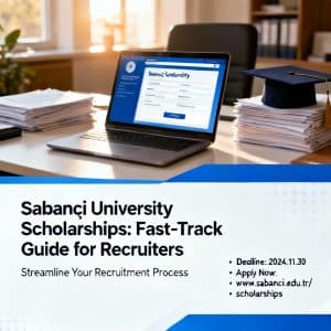 Sabancı University scholarships for international students fast-track options
