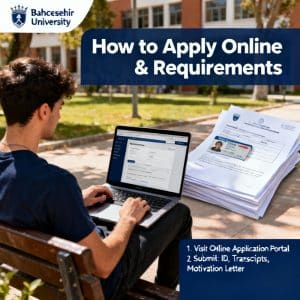 Bahçeşehir University how to apply online requirements explained