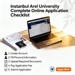 Istanbul Arel University how to apply online complete checklist