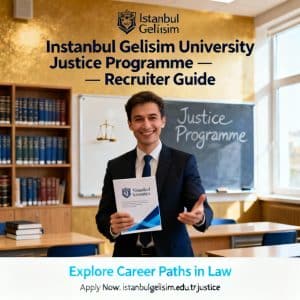 Istanbul Gelişim University law programs step by step