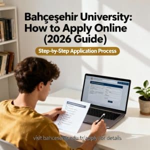 Bahçeşehir University how to apply online 2026 guide