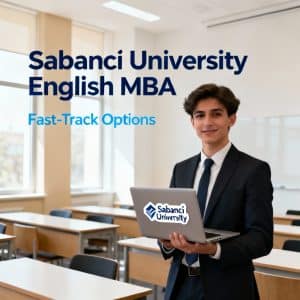 Sabancı University MBA in English fast-track options