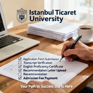 Istanbul Ticaret University admission requirements complete checklist