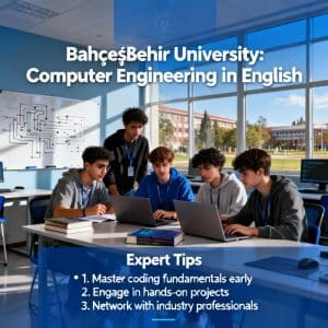 Bahçeşehir University computer science in English expert tips