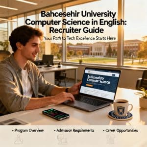 Bahçeşehir University computer science in English for foreigners