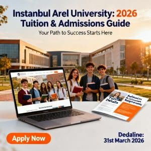 Istanbul Arel University tuition fees 2026 requirements explained
