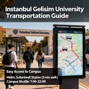 Istanbul Gelişim University transportation guide