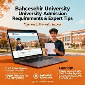 Bahçeşehir University admission requirements expert tips