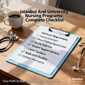 Istanbul Arel University nursing programs complete checklist