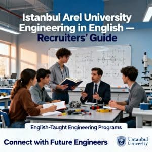 Istanbul Arel University engineering programs in English