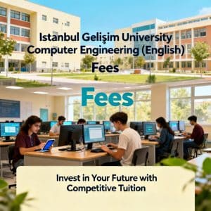 Istanbul Gelişim University computer science in English fees breakdown