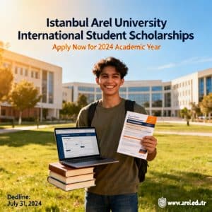 Istanbul Arel University scholarships for international students in English