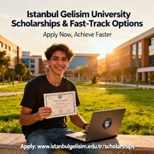 Istanbul Gelişim University scholarships for international students fast-track options