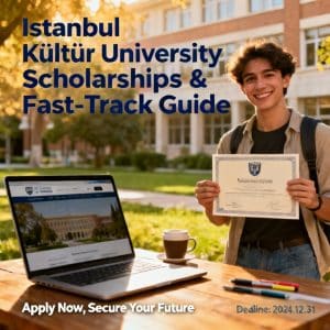 Istanbul Kültür University scholarships for international students fast-track options