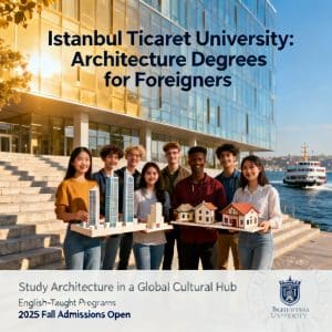 Istanbul Ticaret University architecture degrees for foreigners