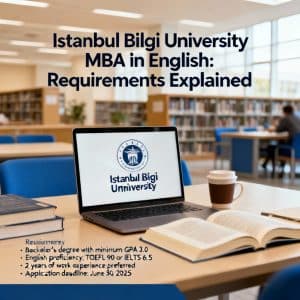 Istanbul Bilgi University MBA in English requirements explained